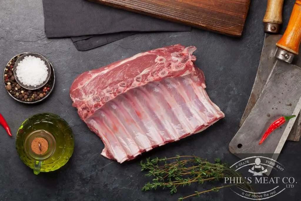Fresh Lamb Rack Whole | Phils meat & Co